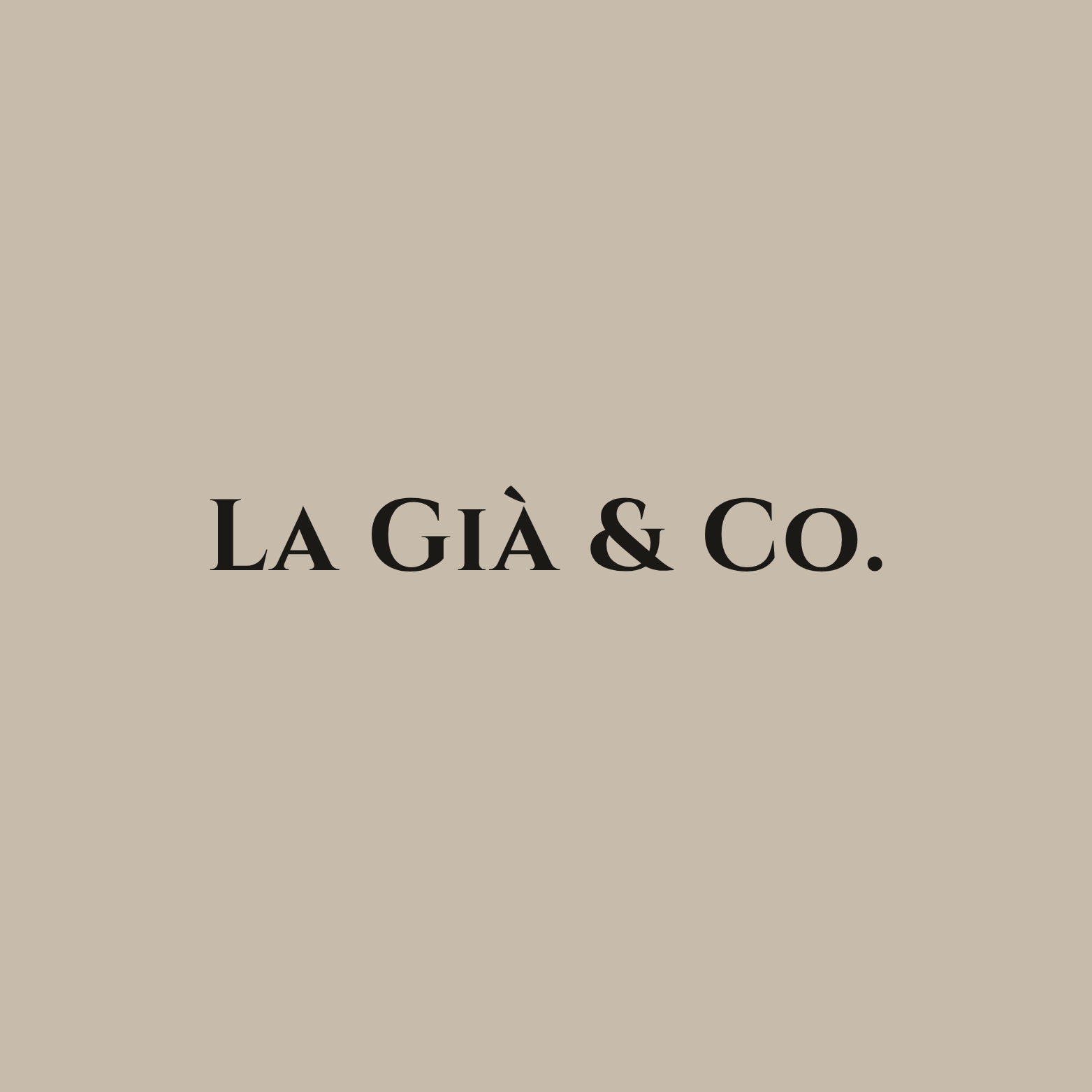 LAGIÀ&CO
– LAGIÀ&CO.